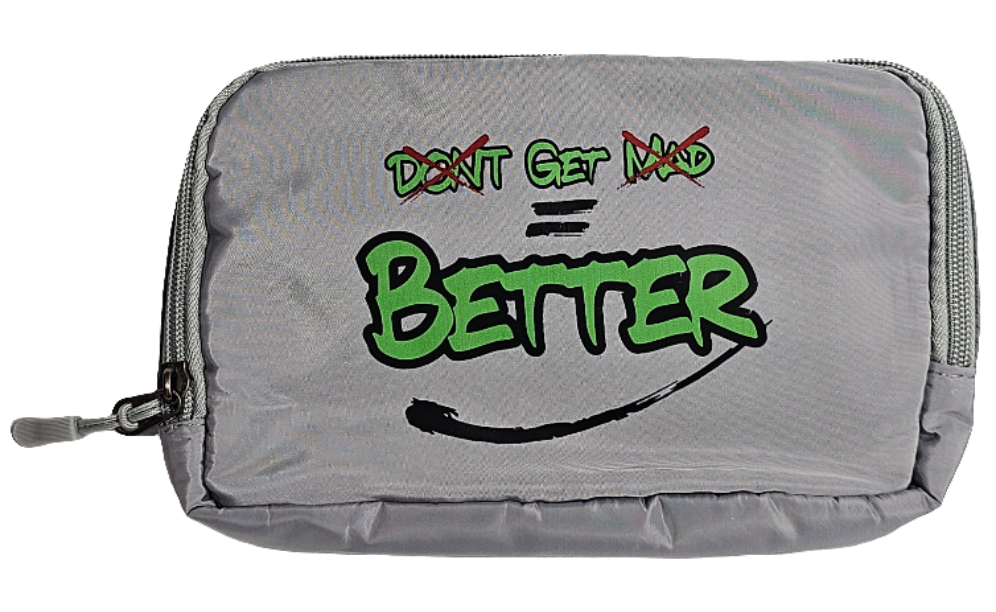 DON’T GET MAD GET BETTER BAG (GRAY)