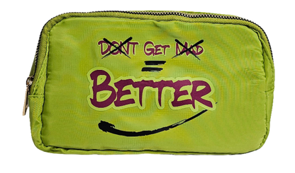 DONT GET MAD GET BETTER BAG(NEON GREEN)