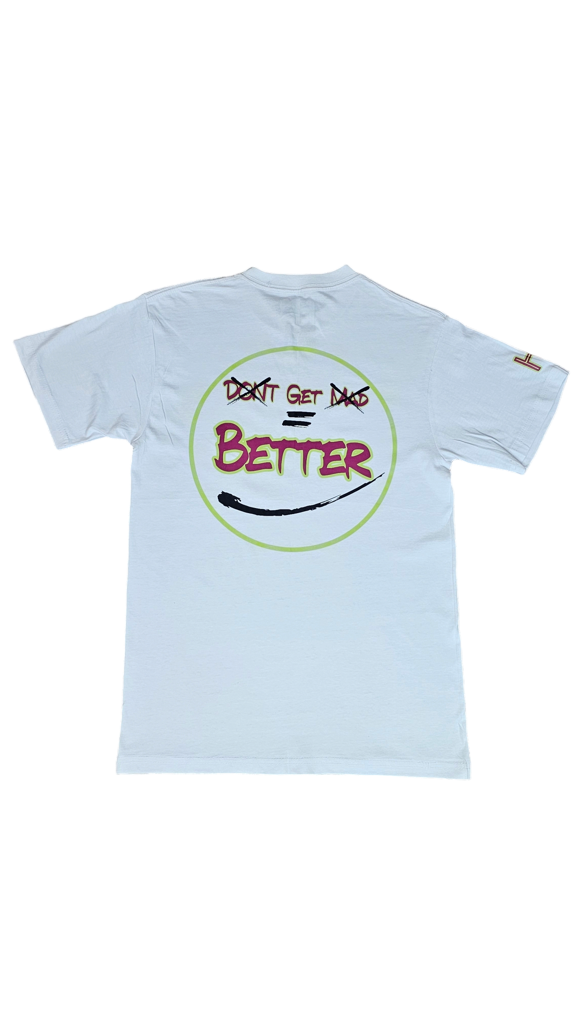 Don't Get Mad Get Better Tee - Neon