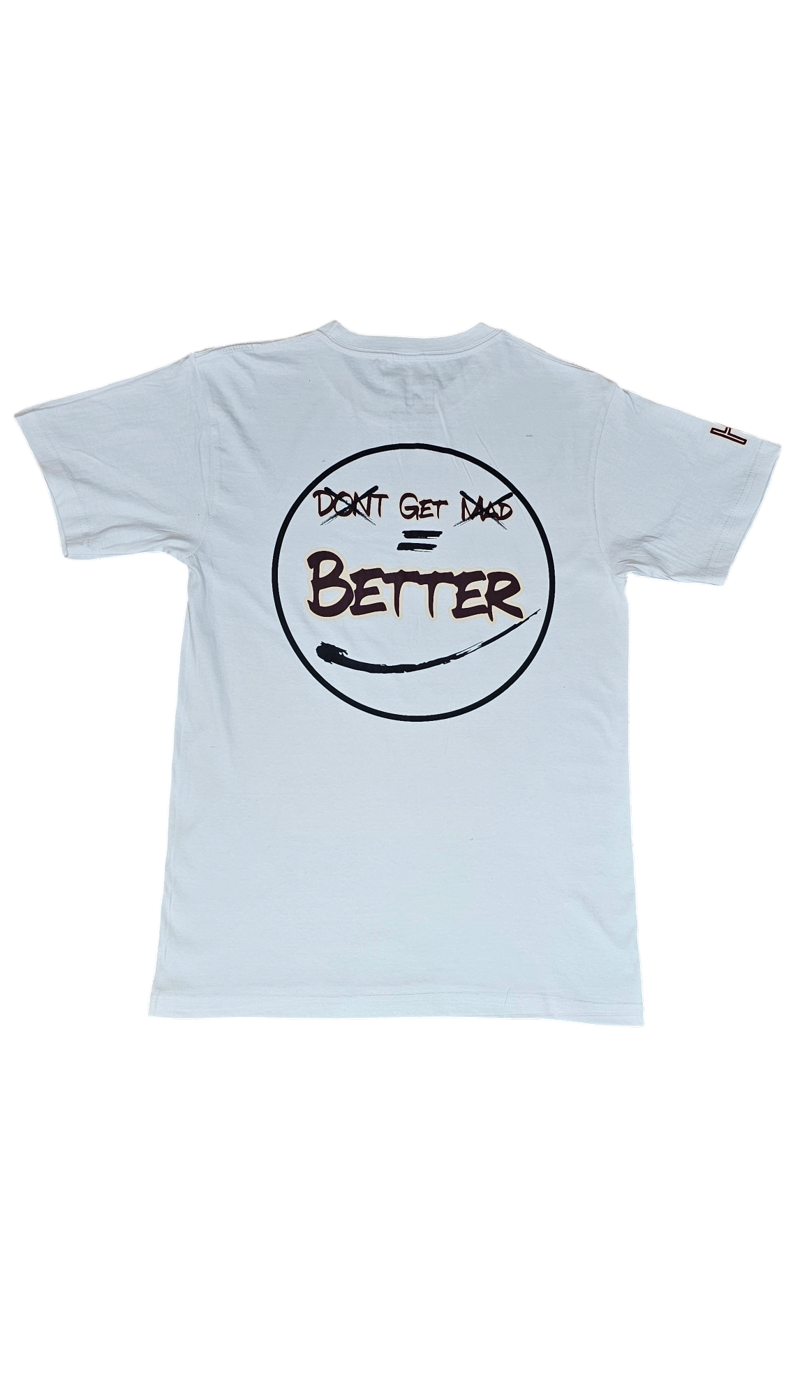 Don't Get Mad Get Better Tee - Burgundy