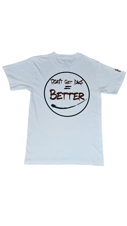 Don't Get Mad Get Better Tee - Burgundy