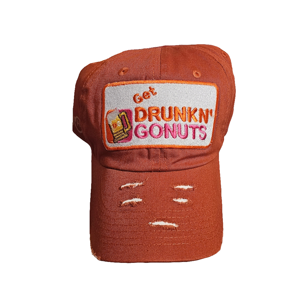 Scars and Stripes Get Drunkn' GoNuts (Burnt Orange)